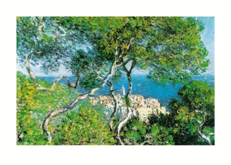 Paesaggio A Bordighera-Claude Monet Painting